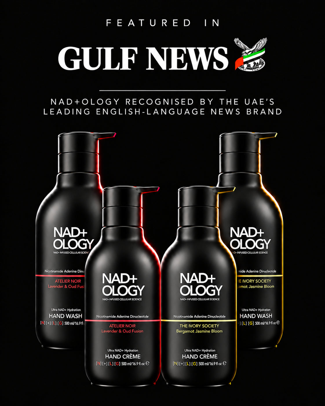 NAD+OLOGY Atelier Noir and The Ivory Society Hand Wash